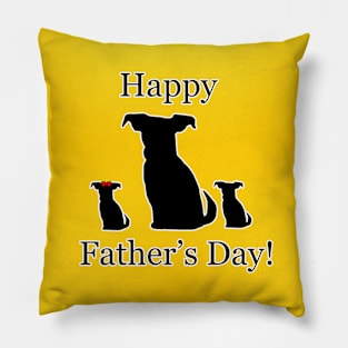 Father's Day Dogs Pillow