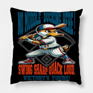 Home Run Hero Duck Pillow