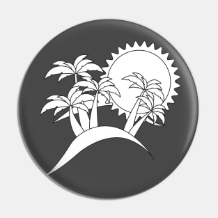 Beach sunset Pin