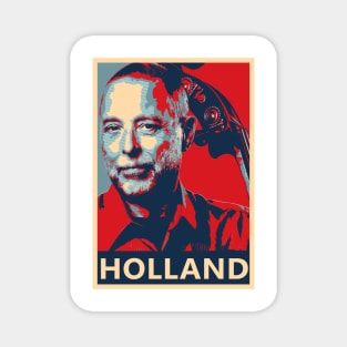 Dave Holland Hope Poster - Greatest musicians in jazz history Magnet