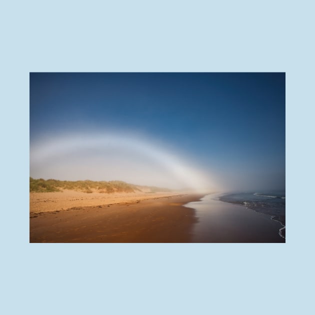 Druridge Bay Fogbow by Violaman