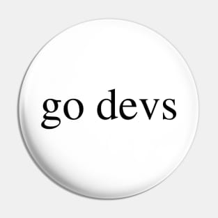 go devs Pin