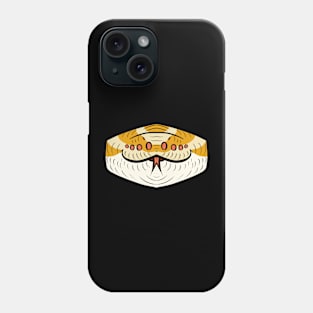 Albino Ball Python Mask Phone Case