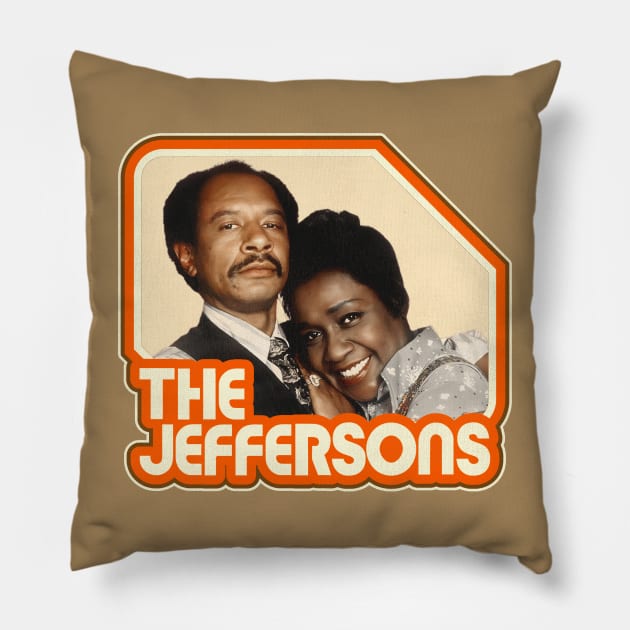 The Jeffersons Pillow by darklordpug