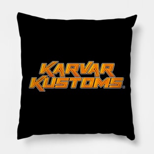 Karvar Kustoms Logo Pillow