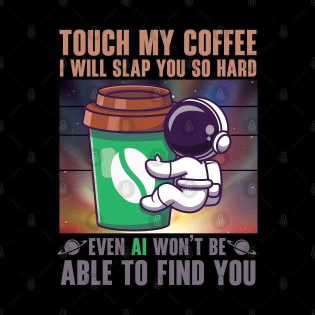 Touch My Coffee I Will Slap You So Hard by Addicted 2 Tee