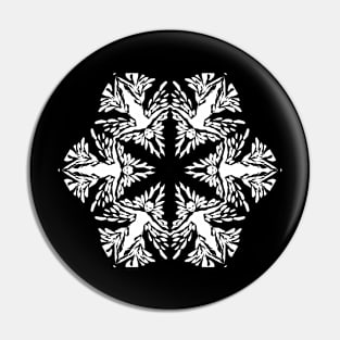 Krista's Angel Snowflake 5 Pin