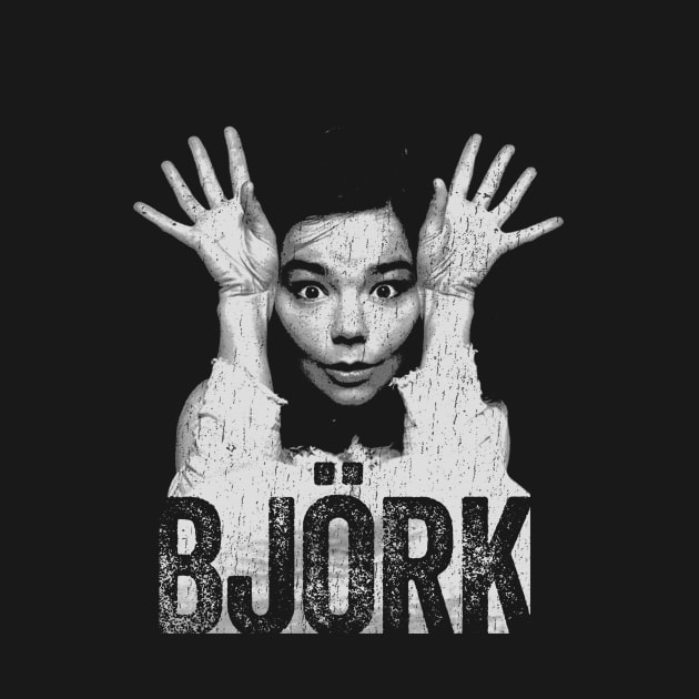 bjork // dark face by Cybord Design