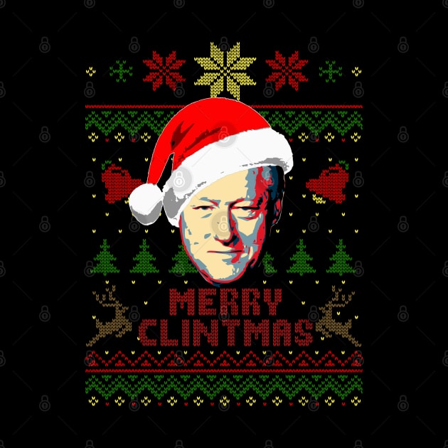 Bill Clinton Merry Clintmas by Nerd_art
