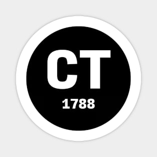 Connecticut | CT 1788 Magnet