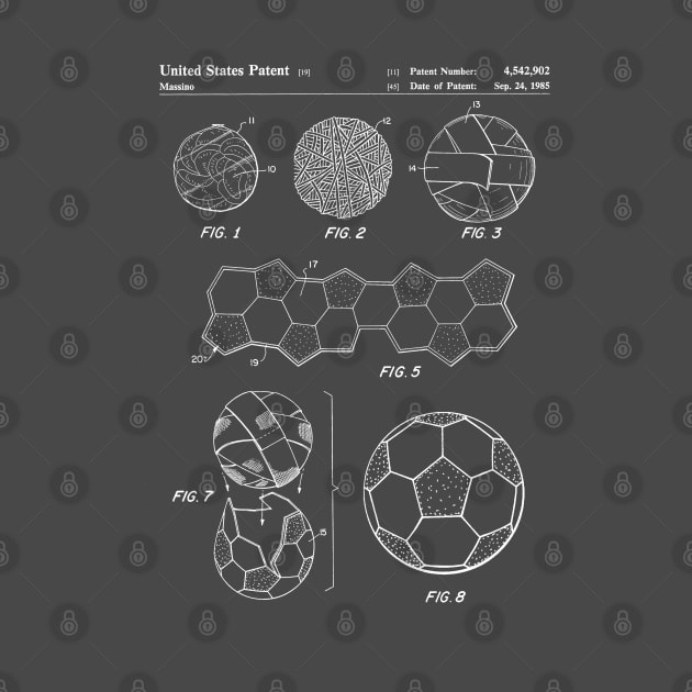 Soccer Ball Patent - Football Art - Antique by patentpress