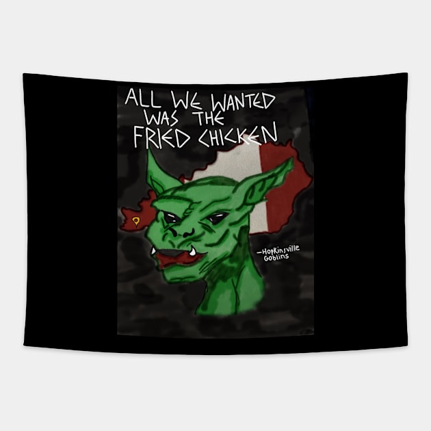 KY Fried Tapestry by Cassie’s Cryptid Land