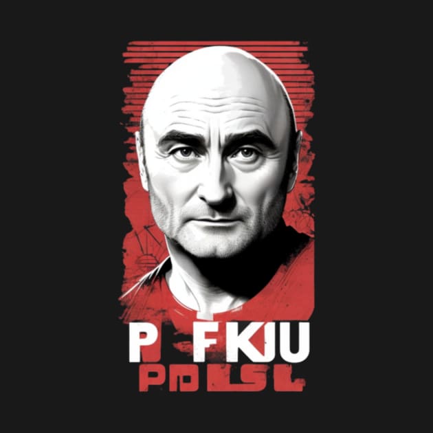 phil collins // vektor art design v6 by girls store