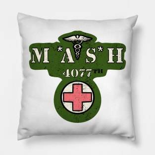 Retro MASH Logo Pillow