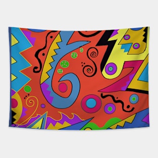 Trippy Hippie Tapestry