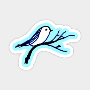 little blue bird Magnet