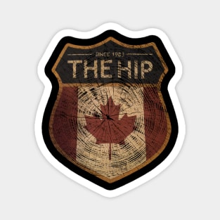 The tragically hip EST 1984 Retro 80s Magnet