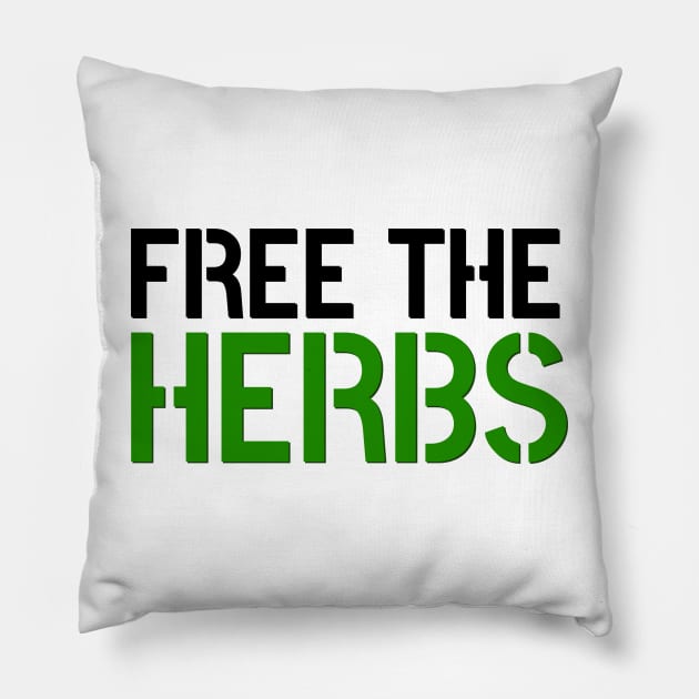 free the herbs Pillow by Anthony88