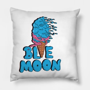 Blue moon icecream Pillow