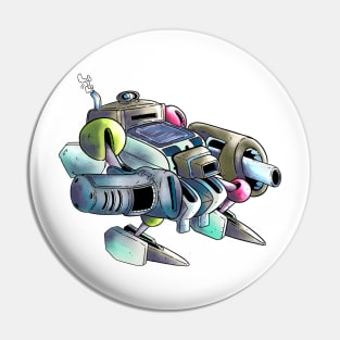 Medal Slot: The Military Medal Mech Pin