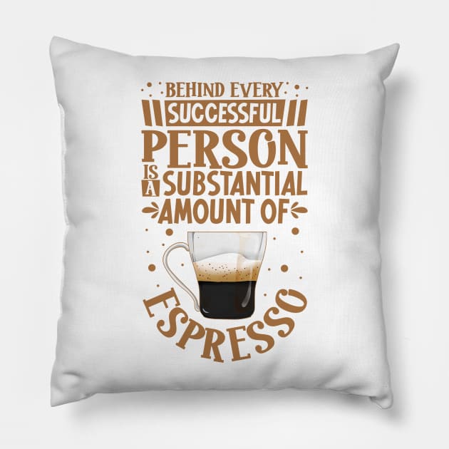 Successful only with Espresso Pillow by Modern Medieval Design