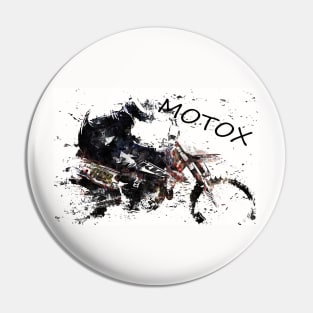 Moto-x Rider Pin