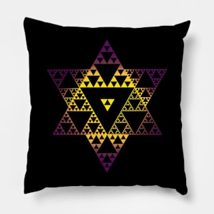 Serpinski Triangle Pillow