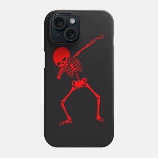 Red Dab Skeleton Phone Case