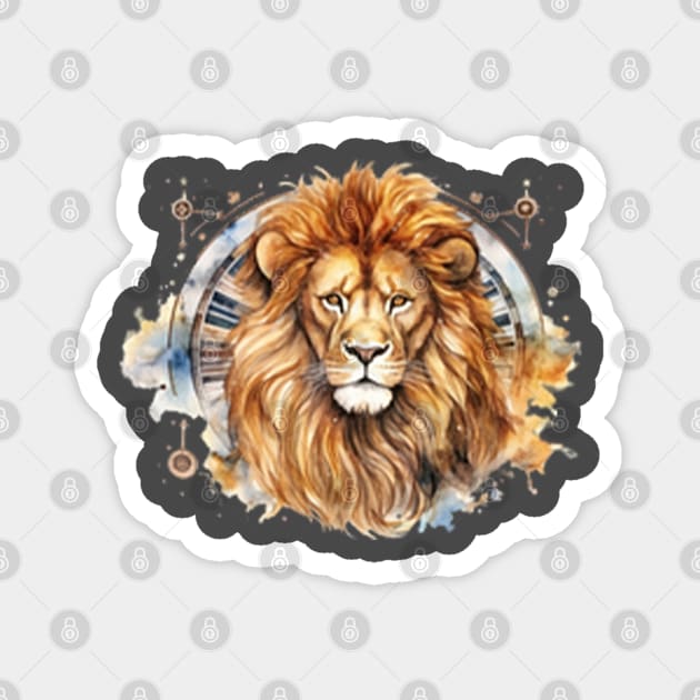 Majestic Lion King Art Magnet by GAGO5