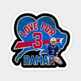 Love for 3 damar Magnet