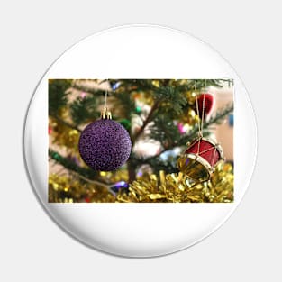 Christmas tree decorations Pin