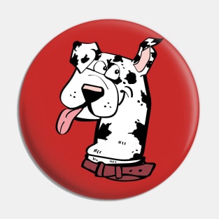 Tallulah the Great Dane Pin