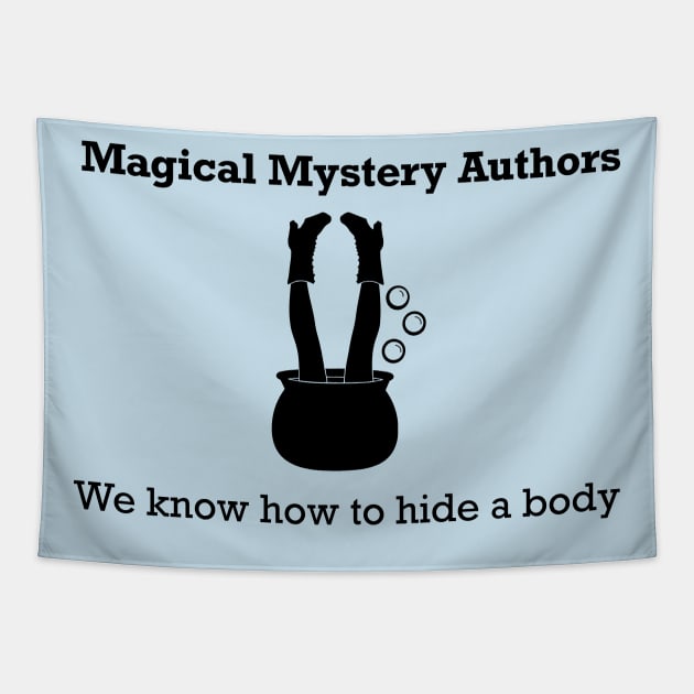 Magical Mystery Writer - Hide a Body Tapestry by RG Standard