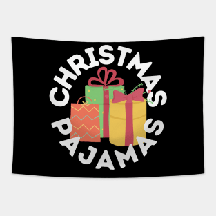 Christmas Pajamas Perfect Gift for Christmas Night and Christmas Morning Tapestry