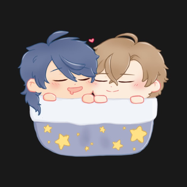 sleepy gentaro and dice hypmic by annamustdie