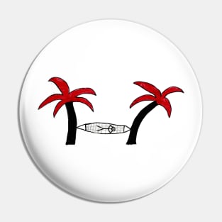 Big Chillin In Paradise Pin