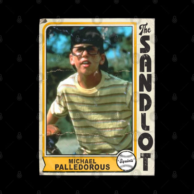 Michael 'Squints' Palledorous Vintage The Sandlot Trading Card by darklordpug