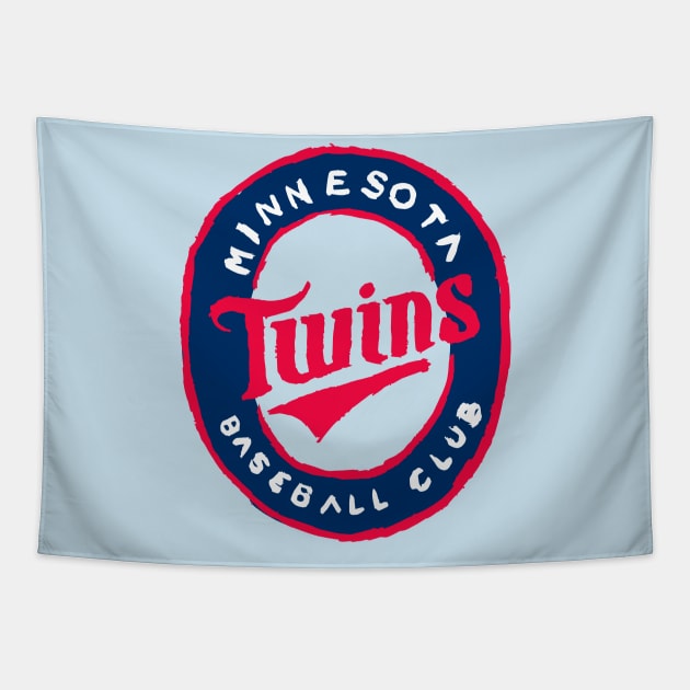 Minnesota Twiiiins 06 Tapestry by Very Simple Graph