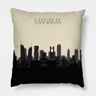 Manama Skyline Pillow