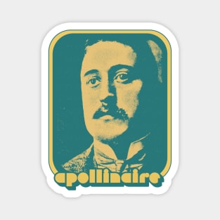 Guillaume Apollinaire // Retro Aesthetic Fan Design Magnet