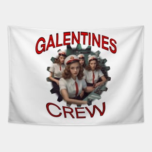 Galentines crew all girls Tapestry