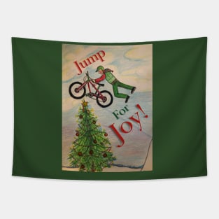 MTB Jump For Joy!! Tapestry