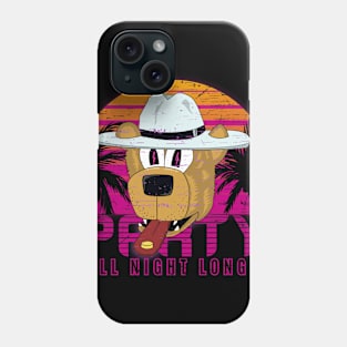 Partybear all night long mdma Phone Case