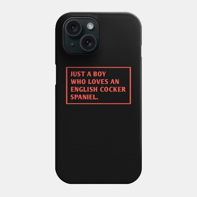 English cocker Spaniel Phone Case by BlackMeme94