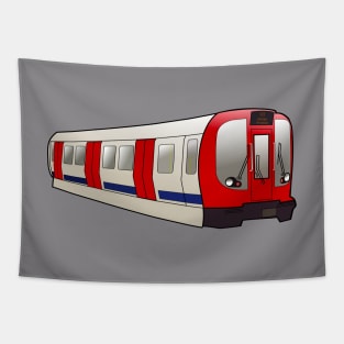 Tube Train Tapestry