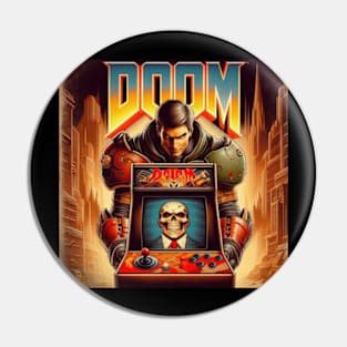 Doom the Arcade : Death Awaits Pin