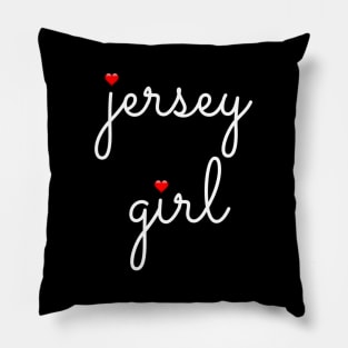 New Jersey On The Shore Garden State Winter Pillow