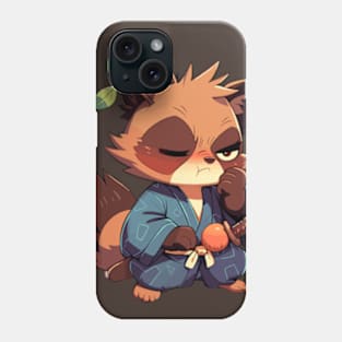 Japanese Tanuki Raccoon Phone Case