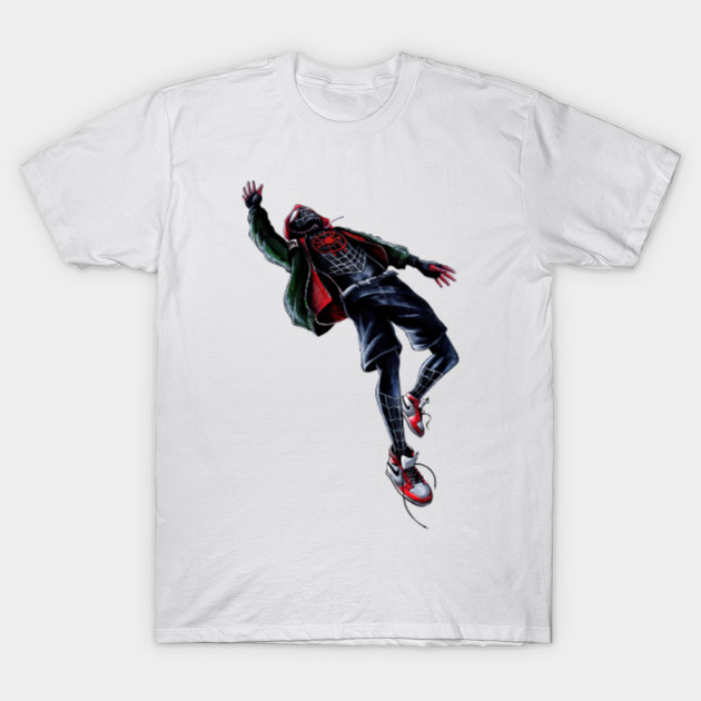 Spider Man Into The Spider Verse Miles Morales Spider Man T