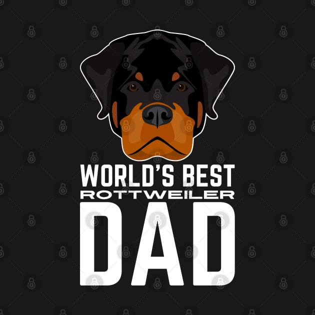 World's Best Rottweiler Dad by Outfit Clothing